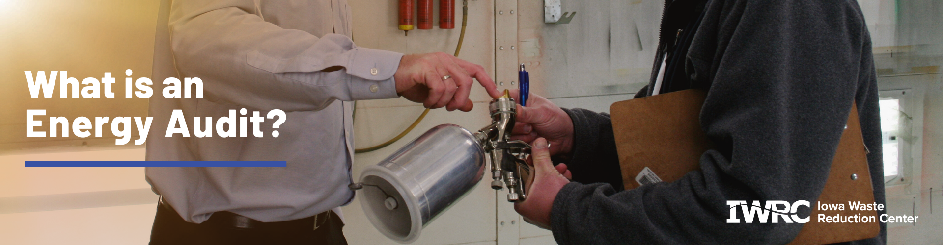 What is an energy audit banner