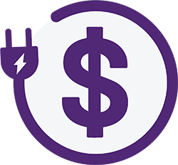 Dollar sign to illustrate cost savings