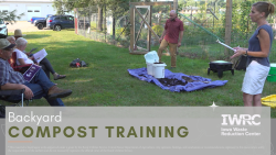 Backyard Compost Training video